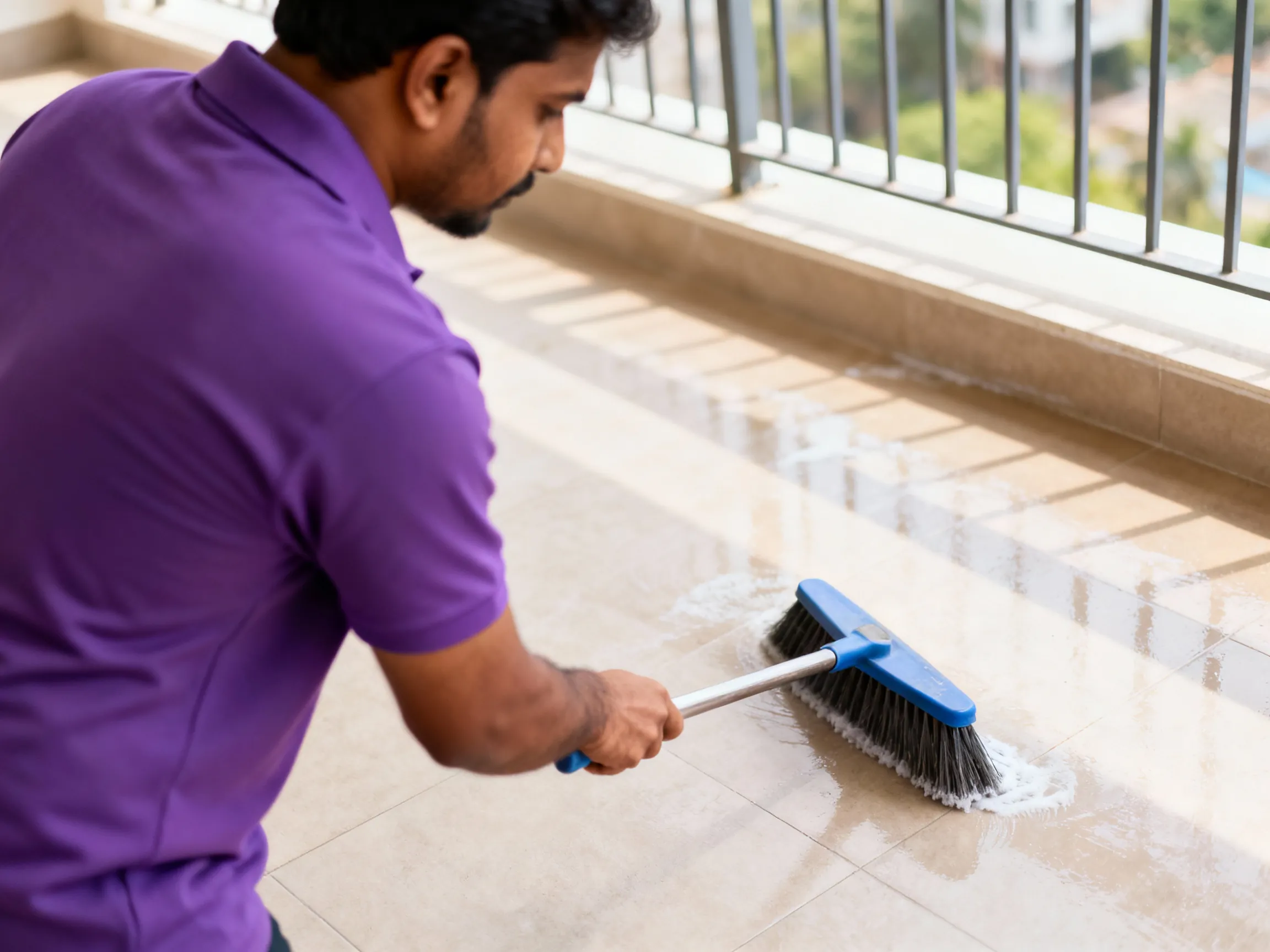 Balcony Cleaning